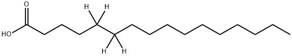 16진수-5,5,6,6-D4ACID 구조식 이미지