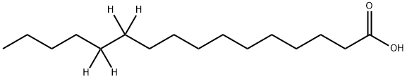 HEXADECANOIC-11,11,12,12-D4 ACID Structure