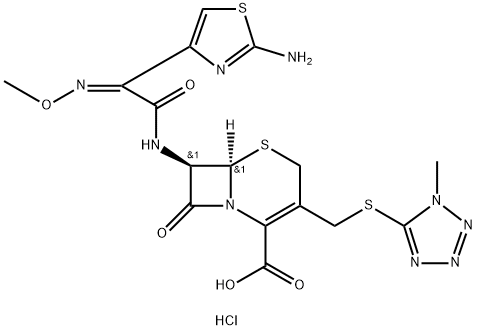 Cefmenoxime hydrochloride  Structure