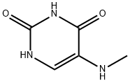 5-Methylaminouracil 구조식 이미지
