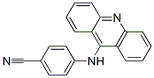 4-(9-아크리디닐아미노)벤조니트릴 구조식 이미지