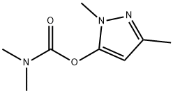 Carbamic acid, dimethyl-, 1,3-dimethyl-1H-pyrazol-5-yl ester (9CI) Structure