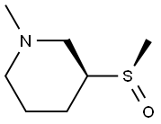 Piperidine, 1-methyl-3-(methylsulfinyl)-, (R*,S*)- (9CI) Structure