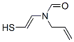 포름아미드,N-(2-메르캅토에테닐)-N-2-프로페닐-(9CI) 구조식 이미지