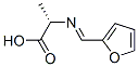 Alanine, N-(2-furanylmethylene)- (9CI) Structure