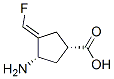 시클로펜탄카르복실산,3-아미노-4-(플루오로메틸렌)-,(1S,3S,4E)-(9CI) 구조식 이미지