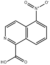5-Nitroisoquinoline-1-carboxylic acid 구조식 이미지