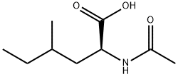 Norleucine,  N-acetyl-4-methyl- Structure