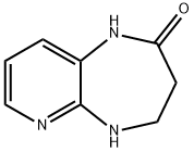 1H,2H,3H,4H,5H-pyrido[2,3-b][1,4]diazepin-2-one Structure