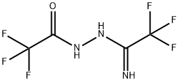 N-TRIFLUOROACETYL-N'-(TRIFLUOROACETIMIDOYL)HYDRAZINE Structure