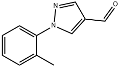 1-(2-methylphenyl)-1H-pyrazole-4-carbaldehyde Structure