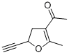 Ethanone,1-(5-ethynyl-4,5-dihydro-2-methyl-3-furanyl)- 구조식 이미지