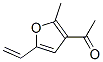 Ethanone, 1-(5-ethenyl-2-methyl-3-furanyl)- (9CI) 구조식 이미지