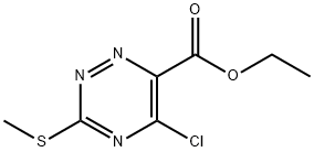 75824-03-2 ETHYL 5-CHLORO-3-(METHYLTHIO)-1,2,4-TRIAZINE-6-CARBOXYLATE