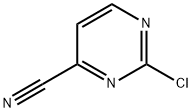 2-Chloropyrimidine-4-carbonitrile 구조식 이미지
