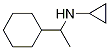 N-(1-cyclohexylethyl)cyclopropanaMine Structure