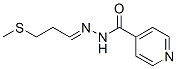 N-(3-메틸술파닐프로필리덴아미노)피리딘-4-카르복스아미드 구조식 이미지