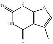 5-METHYLTHIENO[2,3-D]PYRIMIDINE-2,4-DIOL Structure