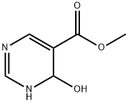 5-피리미딘카르복실산,1,4-디히드로-4-히드록시-,메틸에스테르(9CI) 구조식 이미지