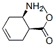 3-Cyclohexene-1-carboxylicacid,6-amino-,methylester,(1S,6R)-(9CI) 구조식 이미지