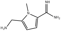 1H-피롤-2-카르복시이미드아미드,5-(아미노메틸)-1-메틸- 구조식 이미지