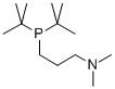 DI-T-BUTYL-1-[3-(N,N-DIMETHYLAMINO)PROPYL]포스핀 구조식 이미지