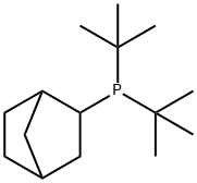 DI-TERT-BUTYL-2-NORBORNYLPHOSPHINE Structure