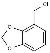 4-(클로로메틸)벤조[d][1,3]디옥솔 구조식 이미지