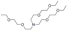 tris[2-(2-ethoxyethoxy)ethyl]amine Structure