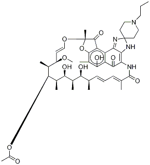 N-Desisobutyl-N-propyl Rifabutin Structure