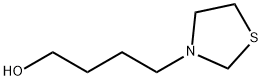 3-Thiazolidinebutanol(9CI) Structure