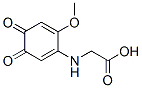 Glycine, N-(6-methoxy-3,4-dioxo-1,5-cyclohexadien-1-yl)- (9CI) 구조식 이미지