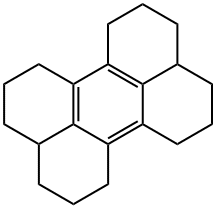1,2,3,3A,4,5,6,7,8,9,9A,10,11,12-TETRADECAHYDROPERYLENE Structure