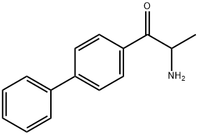 1-Propanone,  2-amino-1-[1,1-biphenyl]-4-yl- 구조식 이미지