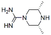 1-피페라진카르복시미드아미드,3,5-디메틸-,시스-(9CI) 구조식 이미지