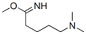 Pentanimidic acid, 5-(dimethylamino)-, methyl ester (9CI) Structure