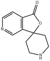 Spiro[furo[3,4-c]pyridine-3(1H),4'-piperidin]-1-one 구조식 이미지