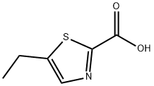 2-Thiazolecarboxylic  acid,  5-ethyl- Structure