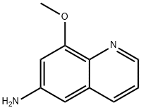 8-METHOXYQUINOLIN-6-AMINE 구조식 이미지
