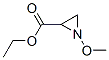 2-아지리딘카르복실산,1-메톡시-,에틸에스테르(9CI) 구조식 이미지