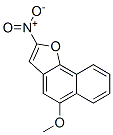 2-NITRO-5-METHOXYNAPHTHO(1,2-B)FURAN Structure