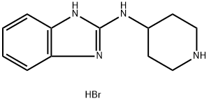 (1H-Benzimidazol-2-yl)-piperidin-4-yl-amine 2HBr Structure