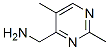 4-Pyrimidinemethanamine, 2,5-dimethyl- (9CI) Structure