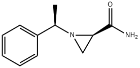 (2R)-1-[(1R)-1-PHENYLETHYL]-2-AZIRIDINECARBOXAMIDE Structure