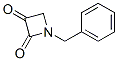 N-Benzyl-2,3-azetidinedione Structure