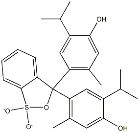 Thymol Blue Structure