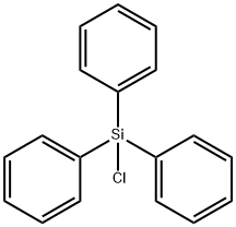 Triphenylsilyl chloride 구조식 이미지
