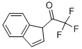 Ethanone, 2,2,2-trifluoro-1-(1H-inden-1-yl)- (9CI) Structure