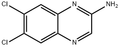 6,7-디클로로-퀴녹살린-2-일라민 구조식 이미지