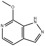 7-메톡시-1H-피라졸로[3,4-C]피리딘 구조식 이미지